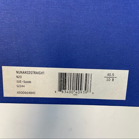 New Stuart Weitzman Nunaked Neutral Suede Classic Heel Sandals Size 10 - Picture 14 of 15
